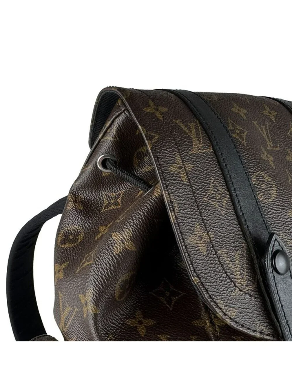 Louis Vuitton Backpack Monogram Macassar Christopher MM